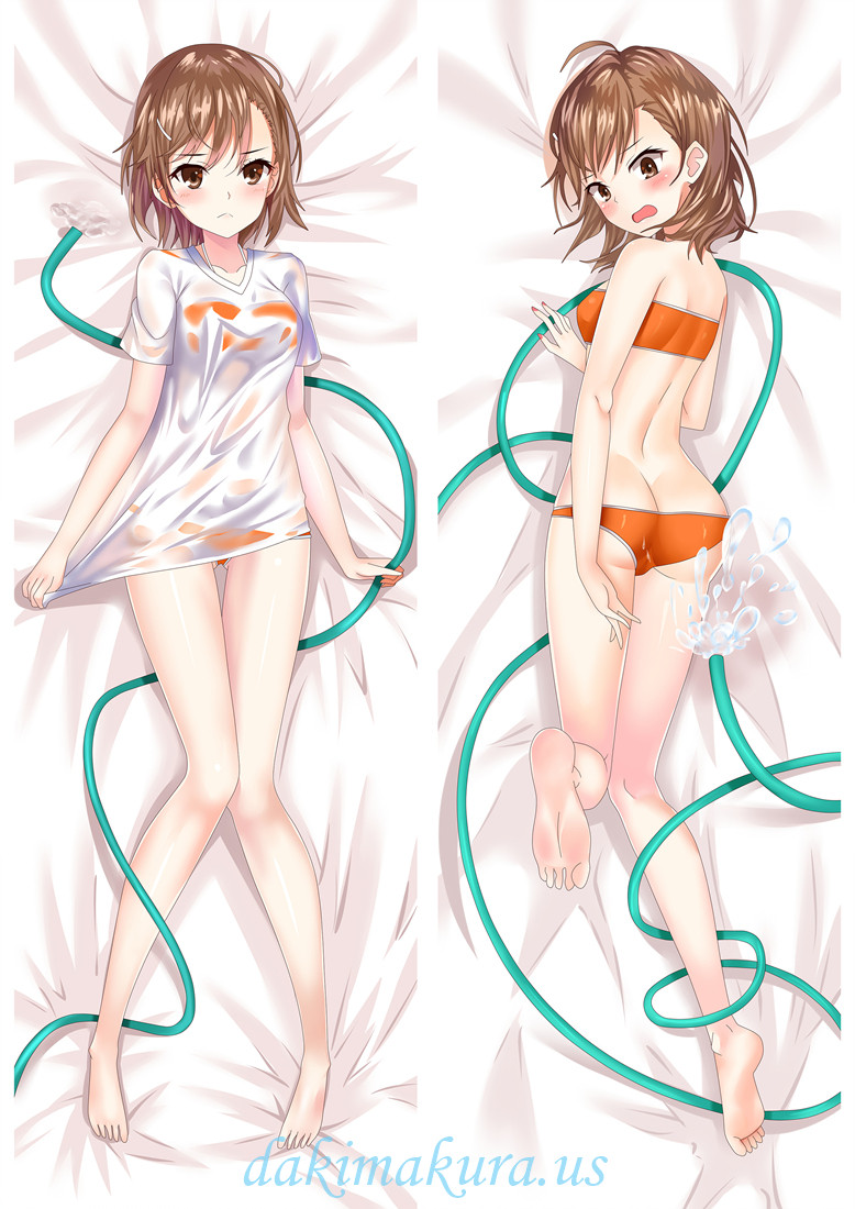 Misaka Mikoto - Toaru Majutsu no Index Full body waifu japanese anime pillowcases